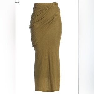 JLUXLABEL NWT Paradise Hills Maxi Skirt Olive/Green